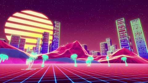 PC Retro City Live Wallpaper Free - Free Live Wallpaper