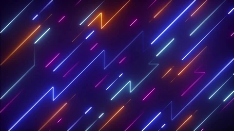PC Abstract Neon Lines Live Wallpaper Free - Free Live Wallpaper