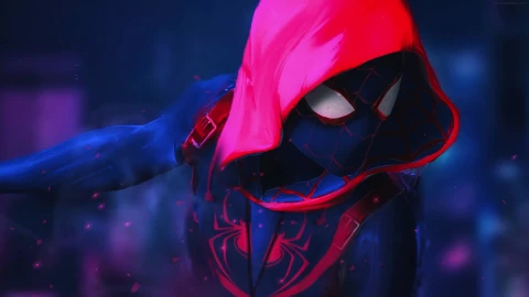 PC Spiderman Hooded Suit Live Wallpaper Free - Free Live Wallpaper