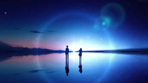 PC Shooting Stars Couple Live Wallpaper Free - Free Live Wallpaper