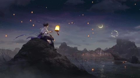 PC Lantern Festival Genshin Impact Live Wallpaper Free - Free Live Wallpaper
