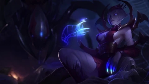 PC Blood Moon Elise LOL Live Wallpaper Free - Free Live Wallpaper