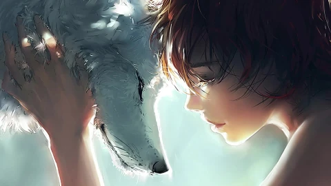 PC Princess Mononoke And Moro Live Wallpaper Free - Free Live Wallpaper