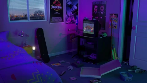 PC 90s Kids Room Live Wallpaper Free - Free Live Wallpaper