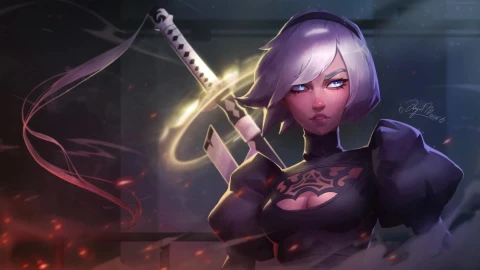 PC 2B No Combat Visors NieR Automata Live Wallpaper Free - Free Live Wallpaper