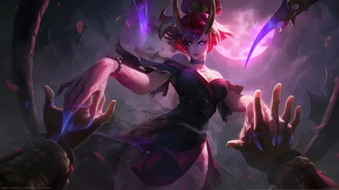 PC Blood Moon Evelynn LOL Live Wallpaper Free - Free Live Wallpaper