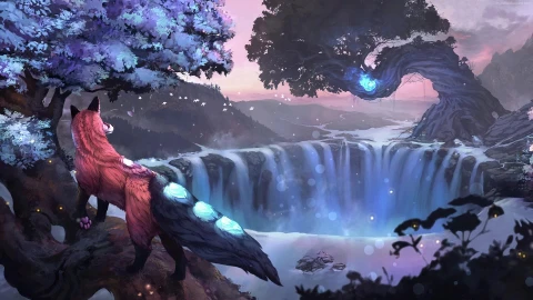PC Magical Fox Live Wallpaper Free - Free Live Wallpaper