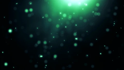 PC Green Particles 4k Live Wallpaper Free - Free Live Wallpaper