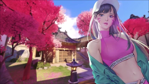PC DVA in Hanamura Live Wallpaper Free - Free Live Wallpaper