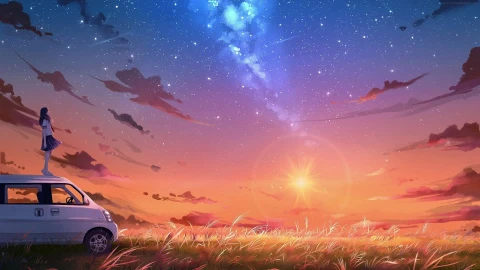 PC Beneath the Stars Live Wallpaper Free - Free Live Wallpaper
