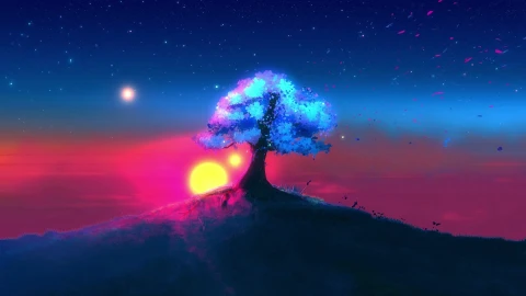 PC Breeze Tree Live Wallpaper Free - Free Live Wallpaper