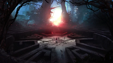 PC Forest Maze Live Wallpaper Free - Free Live Wallpaper