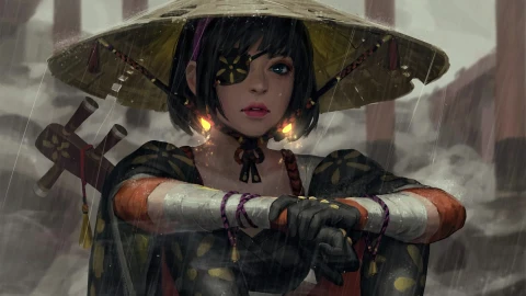 PC  Samurai Girl Live Wallpaper Free - Free Live Wallpaper