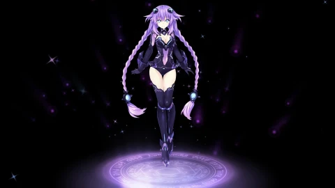 PC Purple Heart Hyperdimension Neptunia 1 Live Wallpaper Free - Free Live Wallpaper