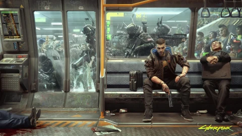PC Metro Cyberpunk 2077 Live Wallpaper Free - Free Live Wallpaper