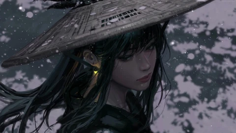 PC Beautiful Samurai Girl Live Wallpaper Free - Free Live Wallpaper