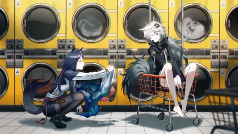PC FIXED Laundry Day Arknights Live Wallpaper Free - Free Live Wallpaper