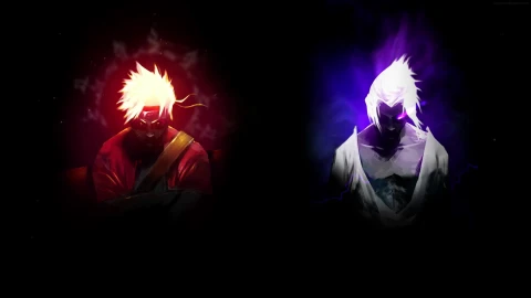 PC Naruto and Sasuke Black Live Wallpaper Free - Free Live Wallpaper