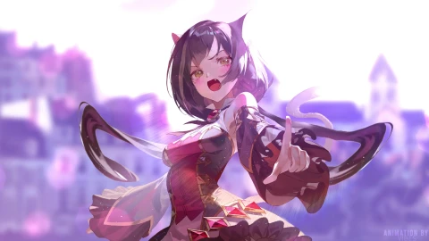 PC Kiruya Momochi Princess Connect ReDive 4K Live Wallpaper Free - Free Live Wallpaper