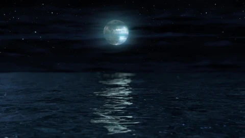 PC Full Moon Reflections Live Wallpaper Free - Free Live Wallpaper