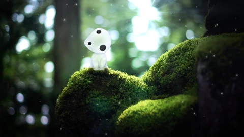 PC Kodama Princess Mononoke Live Wallpaper Free - Free Live Wallpaper