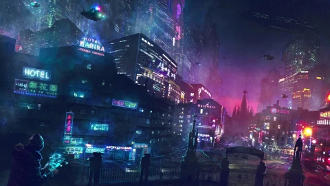 PC Cyber City Police Patrol Live Wallpaper Free - Free Live Wallpaper