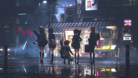 PC K On Rain Live Wallpaper Free - Free Live Wallpaper