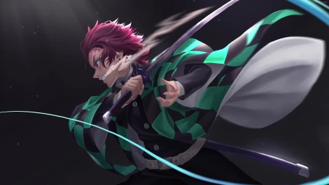 PC Tanjiro Sword 1 Live Wallpaper Free - Free Live Wallpaper