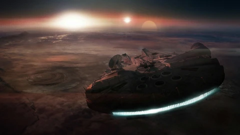 PC Millennium Falcon Live Wallpaper Free - Free Live Wallpaper