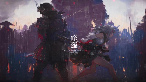 PC Samurai Under Attack Live Wallpaper Free - Free Live Wallpaper
