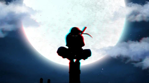 PC Itachi Uchiha Full Moon Live Wallpaper Free - Free Live Wallpaper