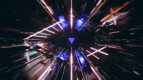 PC Triangle Tunnel Live Wallpaper Free - Free Live Wallpaper