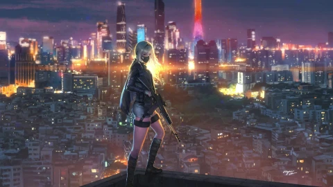 PC Girl Sniper Assassin Live Wallpaper Free - Free Live Wallpaper