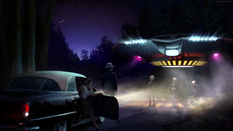 PC Alien Encounter Live Wallpaper Free - Free Live Wallpaper
