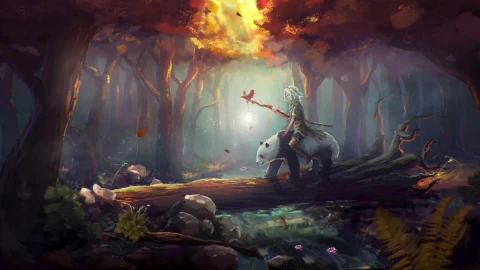 PC Forest Panda Live Wallpaper Free - Free Live Wallpaper