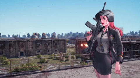 PC PUBG Game Girl Live Wallpaper Free - Free Live Wallpaper