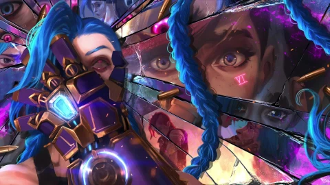 PC Jinx vs Vi Live Wallpaper Free - Free Live Wallpaper