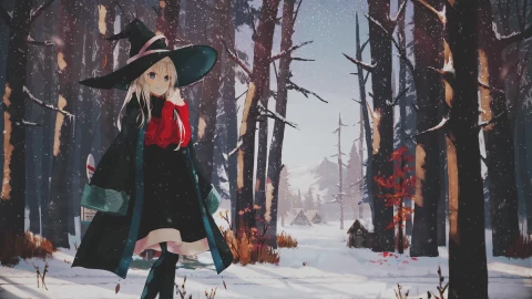 PC  Elaina Wandering Witch Live Wallpaper Free - Free Live Wallpaper