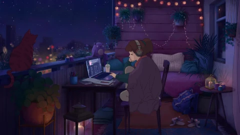 PC Study Session Live Wallpaper Free - Free Live Wallpaper