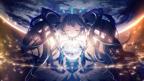PC Hatsune Miku Earth Live Wallpaper Free - Free Live Wallpaper
