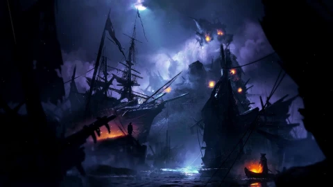 PC Samurai Ship Carnage Live Wallpaper Free - Free Live Wallpaper
