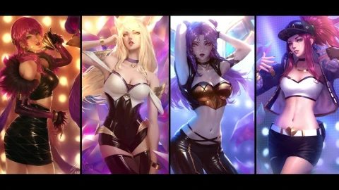 PC KDA LOL Live Wallpaper Free - Free Live Wallpaper