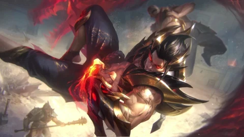 PC Obsidian Dragon Sett LoL Live Wallpaper Free - Free Live Wallpaper