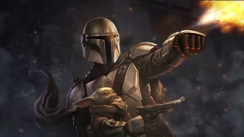 PC The Mandalorian Flame Thrower Live Wallpaper Free - Free Live Wallpaper