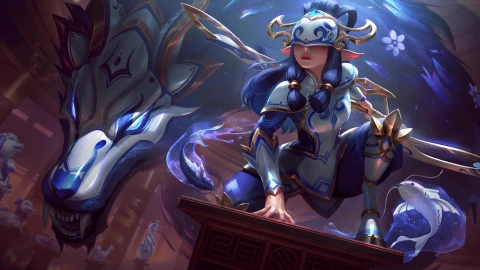 PC Porcelain Kindred LoL Live Wallpaper Free - Free Live Wallpaper