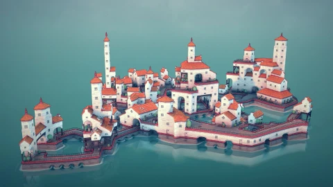 PC Townscaper Live Wallpaper Free - Free Live Wallpaper