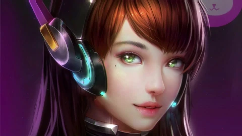 PC Overwatch Pretty DVA Live Wallpaper Free - Free Live Wallpaper