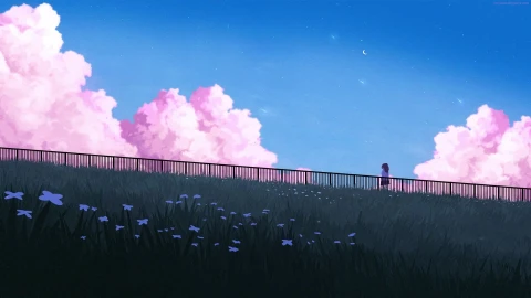 PC Pink Clouds Live Wallpaper Free - Free Live Wallpaper