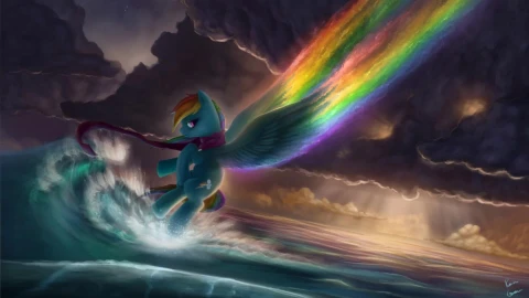 PC Sonic Rainboom My Little Pony Live Wallpaper Free - Free Live Wallpaper
