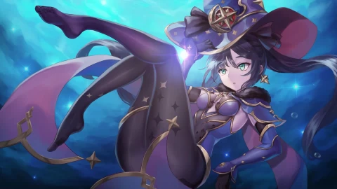 PC Mona Genshin Impact Live Wallpaper Free - Free Live Wallpaper